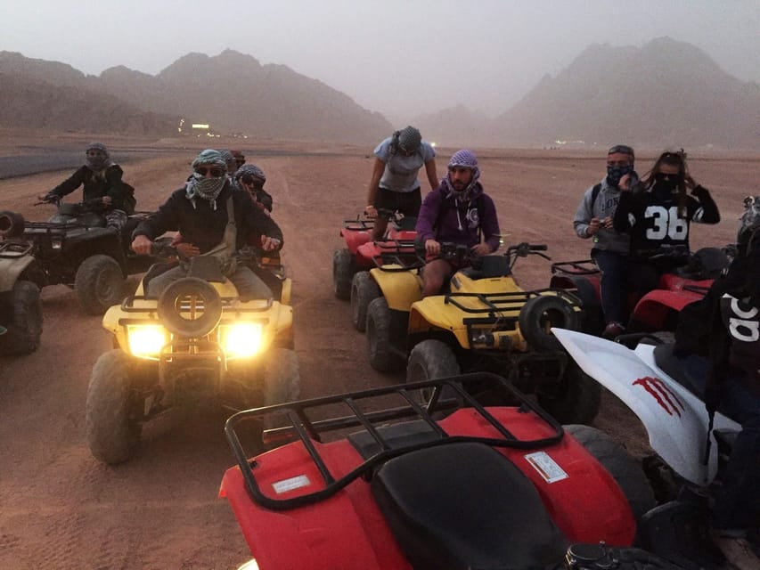 Sharm El Sheikh: ATV, Bedouin Tent with BBQ Dinner and Show